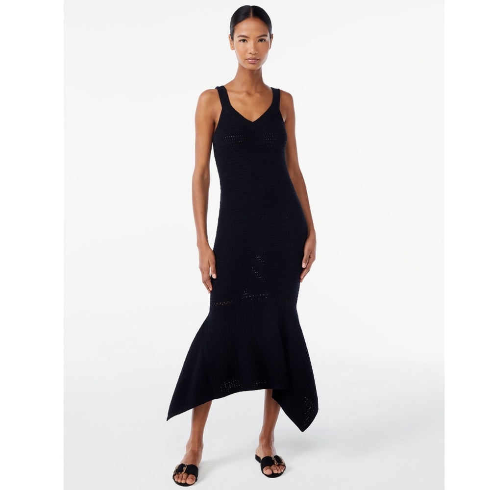 Crochet Midi Dress NWT
